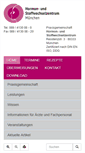 Mobile Screenshot of endokrinologiemuenchen.de